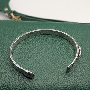 Breast Cancer Awareness Silver Bracelet